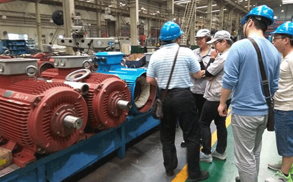 西安泰富西瑪電機(jī)開展安全月安全生產(chǎn)大檢查。